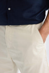 Regular Fit Gabardine Bermuda