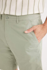 Regular Fit Gabardine Bermuda