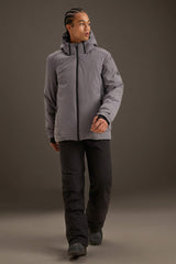 USB Heated, Water Repellent, Windproof, Hooded, Zippered Winter Ski Jacket