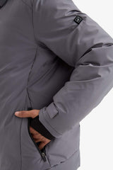 USB Heated, Water Repellent, Windproof, Hooded, Zippered Winter Ski Jacket