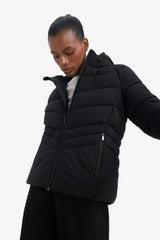 Water-repellent, regular-fit hooded jacket with zip-up pockets.