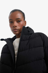 Water-repellent, regular-fit hooded jacket with zip-up pockets.
