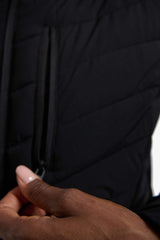 Water-repellent, regular-fit hooded jacket with zip-up pockets.