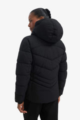 Water-repellent, regular-fit hooded jacket with zip-up pockets.