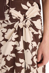 A Form Floral Normal Waist Viscose Maxi Skirt