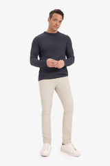 Standard Fit Crew Neck Knitwear Sweater