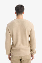 Standard Fit Crew Neck Knitwear Sweater