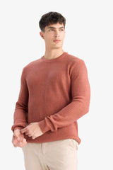 Standard Fit Crew Neck Knitwear Sweater