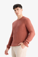 Standard Fit Crew Neck Knitwear Sweater
