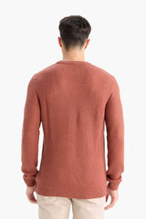 Standard Fit Crew Neck Knitwear Sweater