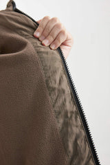 Boys Waterproof Hooded Fleece Lined Coat