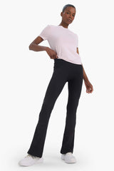 DeFactoFit Flare Fit Waist-hugging, Non-revealing, High Waist, Flare Leg, Standard Length Sportsman's Tracksuit Bottoms