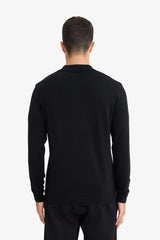 Standard Fit Polo Collar Premium Buttoned Knitwear Sweater