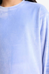 Girls Pajama Set Fleece Long Sleeve Top Striped Long Bottom