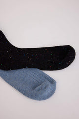 Men's 2-Pack Cotton Winter Boot Socks