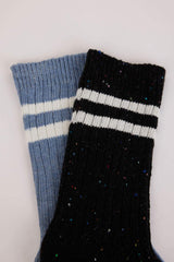 Men's 2-Pack Cotton Winter Boot Socks