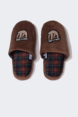 Men Flat Sole Slip On Slippers