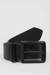 Men's Faux Leather Jean Belt