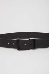 Men's Faux Leather Jean Belt