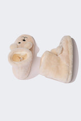 Girls Flat Sole Slippers