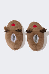 Girls New Year's Themed Thick-Soled Home Slippers