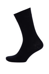 Mens Seamless Diamond Pattern Ultra Soft 2-Pack Bamboo Premium Long Socks