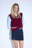 Regular Fit V-Neck Cable Knit Sweater