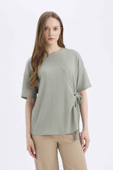 Relax Fit Crew Neck Short Sleeve T-Shirt