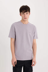 Regular Fit Crew Neck Printed T-Shirt