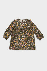 Baby Girl Patterned Long Sleeve Dress