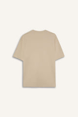 Boxy Fit Crew Neck Printed T-Shirt