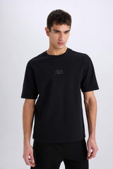 Boxy Fit Crew Neck Printed T-Shirt