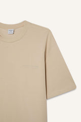 Boxy Fit Crew Neck Printed Heavy Fabric T-Shirt