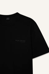 Boxy Fit Crew Neck Printed Heavy Fabric T-Shirt