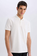 New Regular Fit Short Sleeve Polo T-Shirt