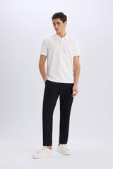 New Regular Fit Short Sleeve Polo T-Shirt