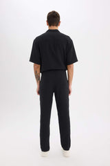 100% Cotton Relax Fit Comfortable Cut Summer Muslin Short Leg Cotton Jogger Pants