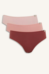 Fall in Love Ribana 3 Piece Strap Slip Panties