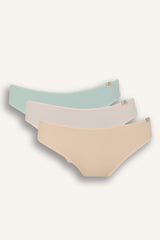 Fall in Love Ribana 3 Piece Strap Slip Panties
