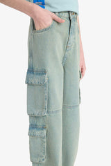 Men's Boys Flexible Till Shipping Pocket Straight Leg Jean Pants