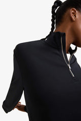 DeFactoFit Oversize Wide Mold Half Zipper Stand Collar Modal Sweatshirt