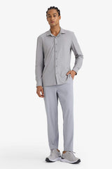 Slim Fit Narrow Cut Standard Leg Athletic Jogger Sweatpants