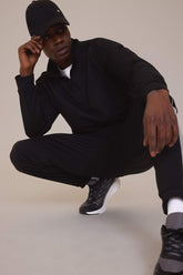 DeFactoFit Standard Fit Stand Collar Zippered Scuba Diving Fabric Sports Sweatshirt