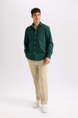 Regular Hem Chino Pants