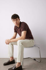 Regular Hem Chino Pants