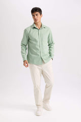 Regular Hem Chino Pants