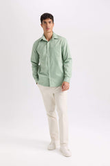 Regular Hem Chino Pants