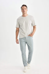 Regular Hem Chino Pants