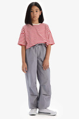 Girls Parachute Jogger Legs Cotton Pants