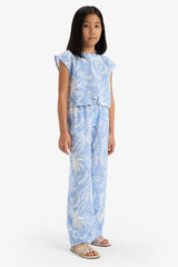 Girl Palazzo Wide Leg Trousers